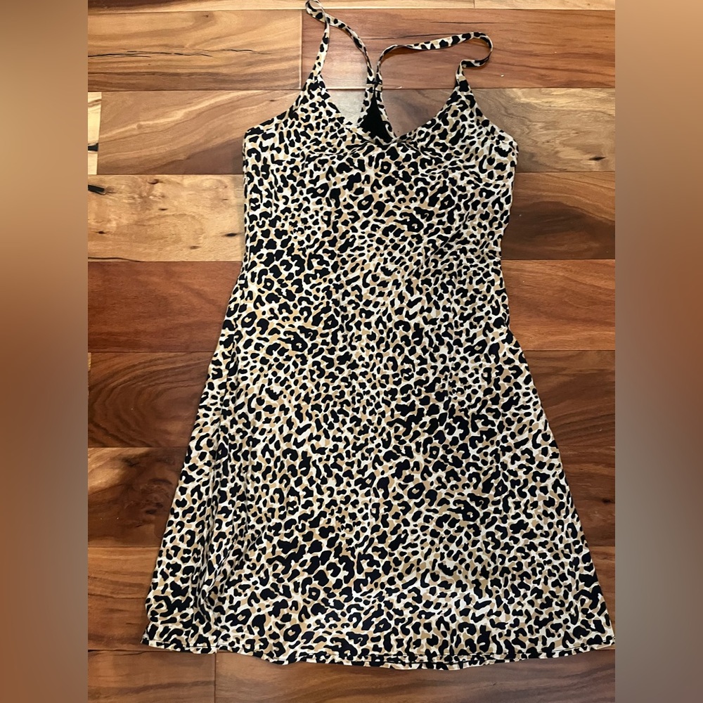 Outdoor Voices Exercise Dress Leopard